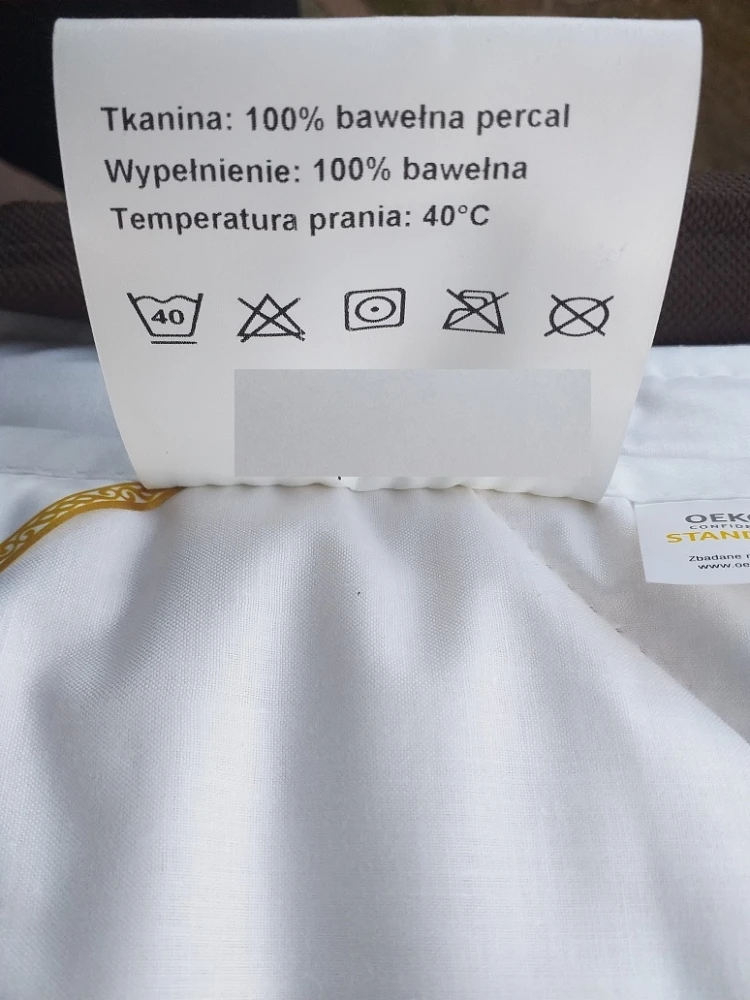 Kołdra Bawełniana 160 x 200 Percal AMW