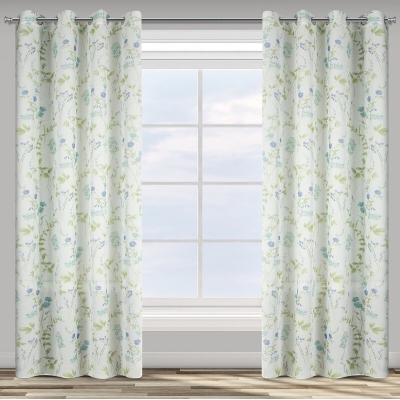 ZASŁONA GOTOWA D91 MIA 140X250 CM NIEBIESKI