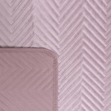 Narzuty na kanape i fotele Welwet 170x210, 2x70x160 Pudrowy róż