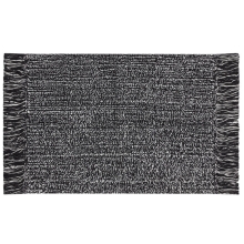DYWANIK ŁAZIENKOWY LANA 60X90 CM CZARNY