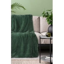 KOC D91 TIFFANY 150X200 CM CIEMNOZIELONY