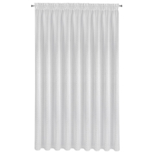 FIRANA GOTOWA SIBEL NA TAŚMIE 400X250 CM BIAŁY