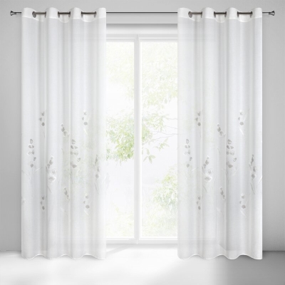 FIRANA GOTOWA ISABEL 140X250 CM BIAŁY