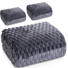 Ciemno Szare Narzuty na Kanape i fotele 170x210 + 2 x 70x160 Cindy Ciemno Szare Narzuty na Kanape i fotele 170x210 + 2 x 70x160 Cindy