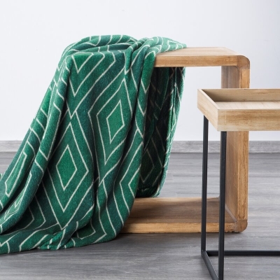 KOC D91 GEO 02 150 X 200 CM ZIELONY