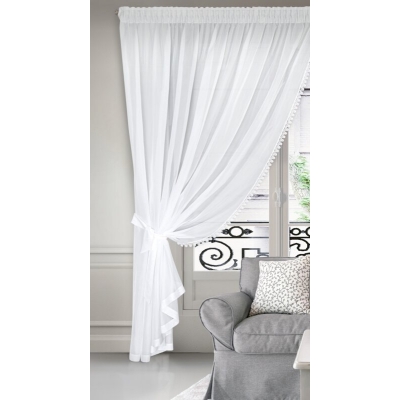 FIRANA GOTOWA DEK 360X250 CM BIAŁY