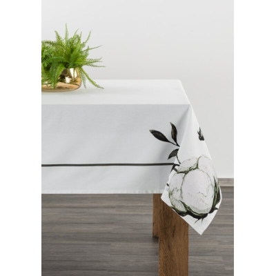 OBRUS NATU 4 140 X 300 CM BIAŁY