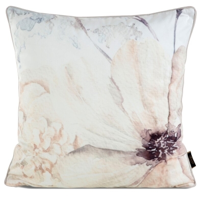 POSZEWKA VELVET 128 45 X 45 CM BEŻOWY