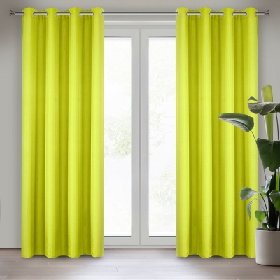 ZASŁONA GOTOWA RITA 140X250 CM JASNOZIELONY