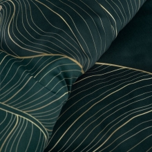 KOMPLET POŚCIELI SATYNOWEJ PREMIUM 5 180 X 200 CM TURKUSOWY