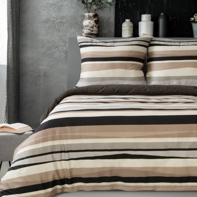 KOMPLET POŚCIELI ESPRIT 04 160 X 200 CM BEŻOWY