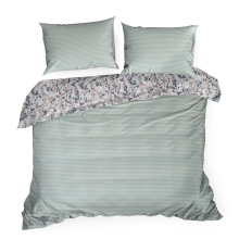 KOMPLET POŚCIELI ESPRIT 05 220 X 200 CM FIOLETOWY