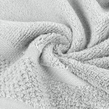 RĘCZNIK VILIA (02) 50 X 90 CM SREBRNY