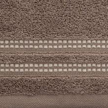 RĘCZNIK ALLY (09) 50 X 90 CM BRĄZOWY