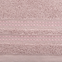 RĘCZNIK ALLY (12) 70 X 140 CM PUDROWY RÓŻ