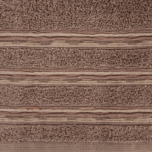 RĘCZNIK JONAS (04) 50 X 90 CM BRĄZOWY