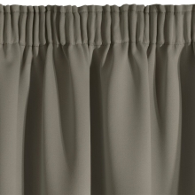 ZASŁONA GOTOWA D91 PARISA NA TAŚMIE 135 X 270 CM CIEMNOBEŻOWY