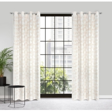 ZASŁONA GOTOWA MARIGOLD 140 X 250 CM BIAŁY