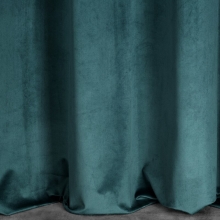 ZASŁONA GOTOWA MELANIE NA TAŚMIE 140 X 270 CM CIEMNOTURKUSOWY