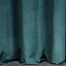ZASŁONA GOTOWA MELANIE 140 X 250 CM CIEMNOTURKUSOWY