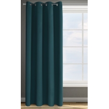 ZASŁONA GOTOWA D91 PARISA 135 X 250 CM CIEMNOTURKUSOWY