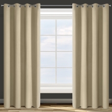 ZASŁONA GOTOWA D91 PARISA 135 X 250 CM BEŻOWY