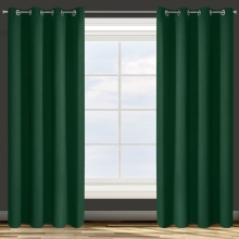 ZASŁONA GOTOWA D91 PARISA 135 X 250 CM ZIELONY
