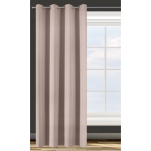 ZASŁONA GOTOWA D91 PARISA 135 X 250 CM PUDROWY RÓŻ
