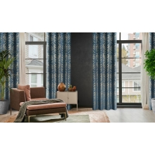 ZASŁONA GOTOWA SARA 140 X 250 CM GRANATOWY