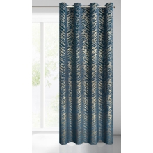 ZASŁONA GOTOWA SARA 140 X 250 CM GRANATOWY