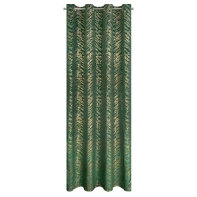 ZASŁONA GOTOWA SARA 140 X 250 CM CIEMNOZIELONY