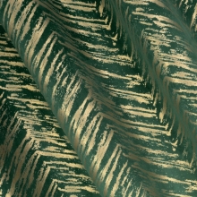 ZASŁONA GOTOWA SARA 140 X 250 CM CIEMNOZIELONY