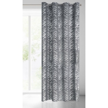 ZASŁONA GOTOWA SARA 140 X 250 CM STALOWY