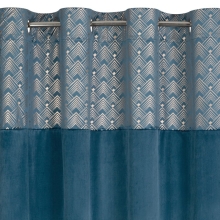 ZASŁONA GOTOWA ELEN 140 X 250 CM NIEBIESKI