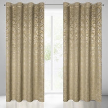 ZASŁONA GOTOWA ARETA 140 X 250 CM BEŻOWY