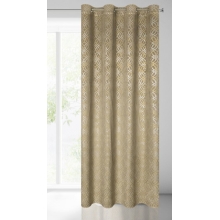 ZASŁONA GOTOWA ARETA 140 X 250 CM BEŻOWY