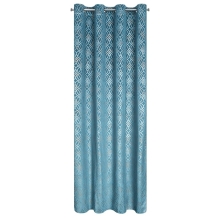 ZASŁONA GOTOWA ARETA 140 X 250 CM NIEBIESKI