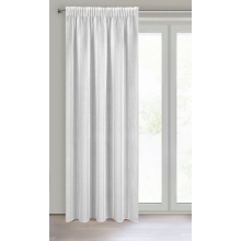 FIRANA GOTOWA LOARA NA TAŚMIE 140 X 270 CM BIAŁY