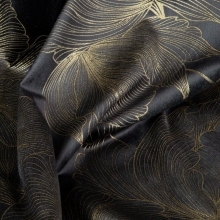 ZASŁONA GOTOWA STELLA 140 X 250 CM CZARNY