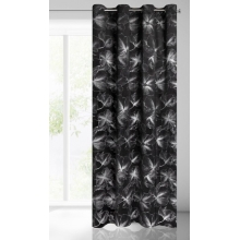 ZASŁONA GOTOWA STELLA 140 X 250 CM CZARNY