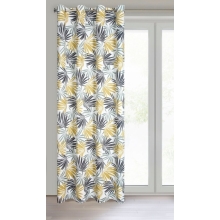 ZASŁONA GOTOWA D91 ELINA 140 X 250 CM BIAŁY