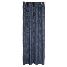 ZASŁONA GOTOWA INGA 140 X 250 CM GRANATOWY