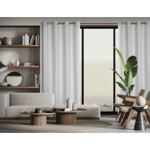ZASŁONA GOTOWA ISLA 140 X 250 CM BIAŁY