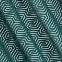 ZASŁONA GOTOWA INGA NA TAŚMIE 140 X 250 CM TURKUSOWY
