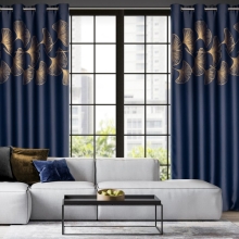 ZASŁONA GOTOWA HARMONY 140 X 250 CM GRANATOWY