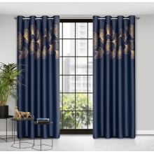 ZASŁONA GOTOWA HARMONY 140 X 250 CM GRANATOWY
