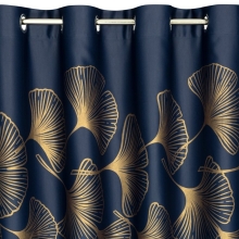 ZASŁONA GOTOWA HARMONY 140 X 250 CM GRANATOWY