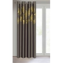 ZASŁONA GOTOWA HARMONY 140 X 250 CM BRĄZOWY
