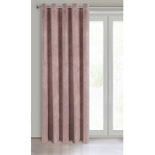 ZASŁONA GOTOWA VILLA 140 X 250 CM PUDROWY RÓŻ