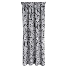 ZASŁONA GOTOWA ROMI NA TAŚMIE 140 X 270 CM BIAŁY